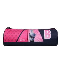 BAGTROTTER Trousse scolaire ronde Barbie Rose - Rose