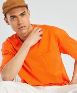 T-shirt oversize en jersey - Orange