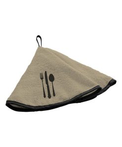 Essuie main Torchon Les couverts Lin - Beige