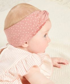 Lot de 2 bandeaux en jersey - Rose