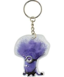 MOI MOCHE ET MECHANT 2 Porte-clé LED Minion evil - Violet