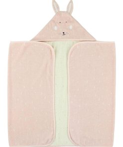 Cape de bain 70x130cm MRS. RABBIT - Rose
