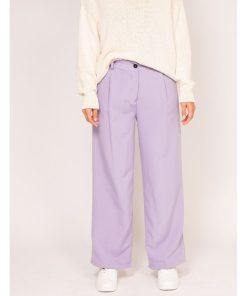 Pantalon fluide EVAN - Violet