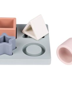 Puzzle en silicone à encastrer vert sauge - N/A