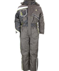 Combinaison de ski garçon ECOMBO - Marron