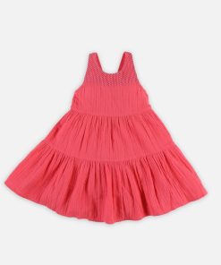 Robe fine bretelles - Rose