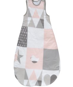 ROBA Gigoteuse Bébé "Happy Patch Rose" - 90 cm - Toute l'Année - TOG 2 - Rose
