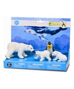Set 4 figurines Animaux marins - N/A
