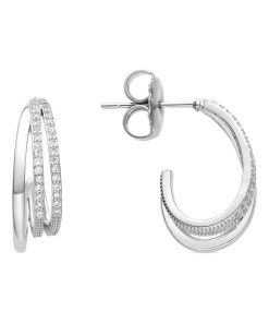 Boucles d'oreilles Taiky,rhodié,rhodié - Multicolore
