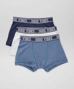 Lot de 3 boxers - Bleu