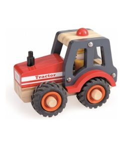 Tracteur en bois - N/A