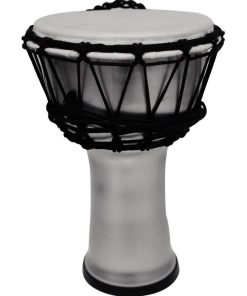 Djembé PVC 7 pouces : Argenté - Tanga - N/A