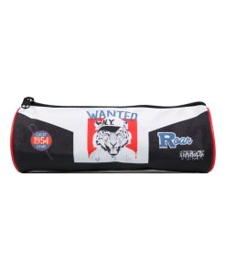 BAGTROTTER Trousse scolaire ronde Vorax Noire Tigre - Noir