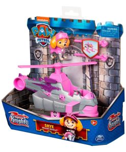 Pat Patrouille Rescue Knights Deluxe Véhicule Skye - N/A