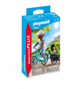 70601 'playmobil' Cyclistes Maman Et Enfant - N/A