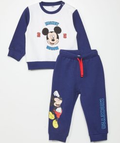 Ensemble jogging 'Mickey' - 2 pièces - Marine