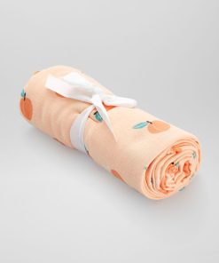 Maxi lange en coton - Orange