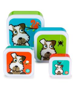 Lot de 4 Boites gigognes Scruff - Multicolore