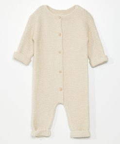 Combi longue en tricot - Toujours + pratique - beige