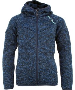 Blouson polaire fille GATORA - Bleu marine