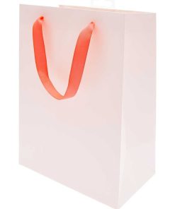 Sac cadeau rose 26 x 18 cm - Rose