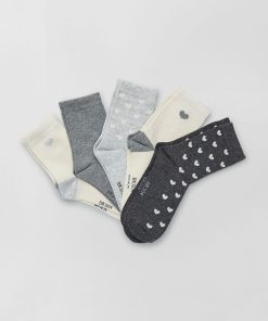 Lot de 5 paires de chaussettes - Gris