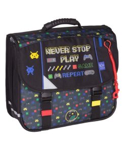 CARTABLE 38 CM CM KIP GAME ZONE - Noir