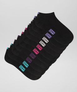 Lot de 5 paires de chaussettes 'DIM' - noir
