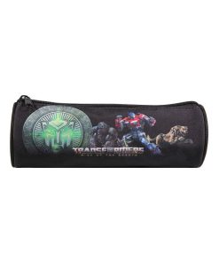 BAGTROTTER Trousse scolaire ronde Transformers Noir - Noir