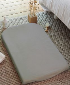 Lot de 2 housses pour matelas à langer - Gris