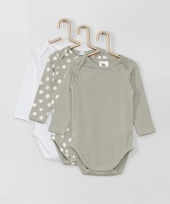 Lot de 3 bodies 'DIM' - gris