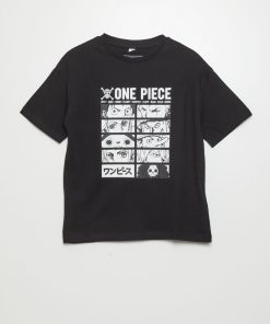 T-shirt 'One Piece' - noir