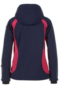 Blouson softshell femme AVYBA - Bleu Rose