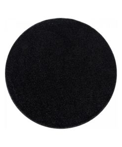 Tapis salon 200x290 SOULA Noir OEKO TEX idéal pour Salon - Noir