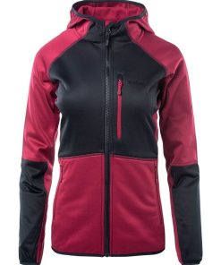 Hi-Tec - Veste à capuche CAMILA - Rouge foncé