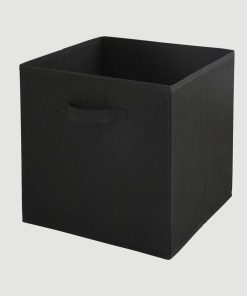 Panier intissé pliable - Noir