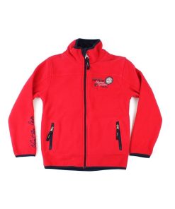 Blouson polaire garçon ECOPA - Rouge