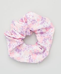 Chouchou imprimé - Rose