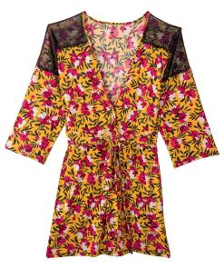 Kimono SHAKER - Pomm'Poire - Jaune