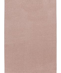Tapis salon 200x290 SOULA Rose OEKO TEX idéal pour Salon - Rose