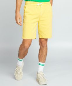 Bermuda uni - Jaune