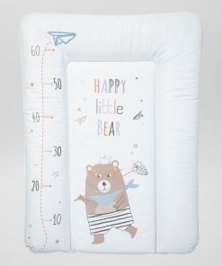 Matelas à langer - Blanc/bleu