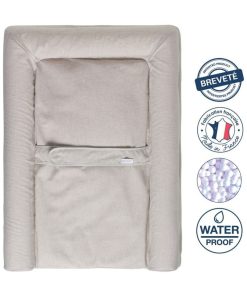 Candide - Matelas à langer Mat' Confort taupe chiné - Marron