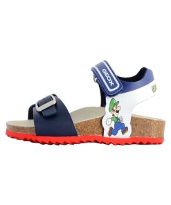 Sandales À Scratch Geox Enfant Ghita - Bleu