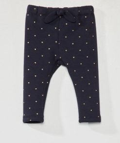 Pantalon en molleton avec imprimé - Toujours + chaud - Bleu