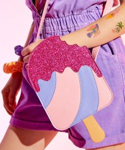 Sac en forme de glace - Rose