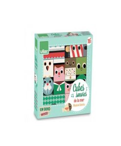 Cubes Sonores De La Mer En Bois - N/A