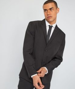 Veste de costume slim fit - noir