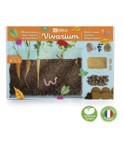 Terrarium : Observation des racines et vers de terre - N/A