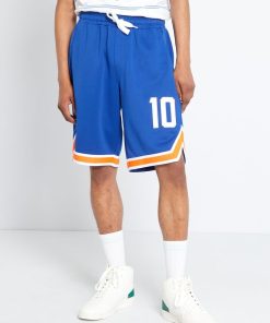 Short de sport façon US - Bleu marine
